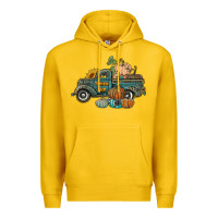 Lemon western pumpkin farm truck Premium Hoodie - RanaPortraitStore