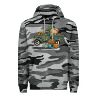 Slate Camo western pumpkin farm truck Premium Hoodie - RanaPortraitStore