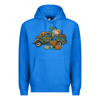 True Royal western pumpkin farm truck Premium Hoodie - RanaPortraitStore