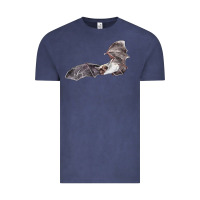Vintage Denim mexican free tailed bat Vintage Tee - LillyAllenDesigns