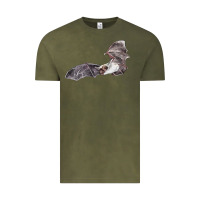 Vintage Olive mexican free tailed bat Vintage Tee - LillyAllenDesigns