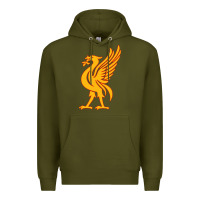 Army Green liverpool bird license plate Premium Hoodie - artisFamous