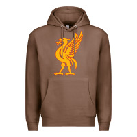 Chestnut liverpool bird license plate Premium Hoodie - artisFamous