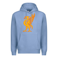 Colony Blue liverpool bird license plate Premium Hoodie - artisFamous