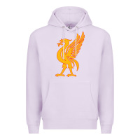 Lilac liverpool bird license plate Premium Hoodie - artisFamous
