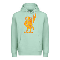 Seafoam liverpool bird license plate Premium Hoodie - artisFamous