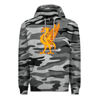 Slate Camo liverpool bird license plate Premium Hoodie - artisFamous