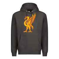 Smoke liverpool bird license plate Premium Hoodie - artisFamous