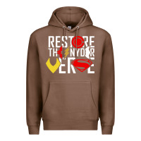 Chestnut restore the snyderverse Premium Hoodie - artisFamous