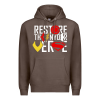 Coffee restore the snyderverse Premium Hoodie - artisFamous