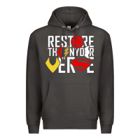 Smoke restore the snyderverse Premium Hoodie - artisFamous