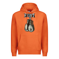Carrot boxing vintage fight gloves Premium Hoodie - artisFamous