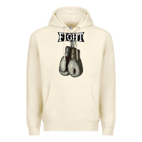 Sandshell boxing vintage fight gloves Premium Hoodie - artisFamous