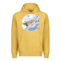 Antique Gold 40 flying tigers Premium Hoodie - artisFamous