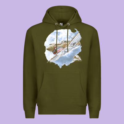 40 Flying Tigers Premium Hoodie Designed By Artisfamous