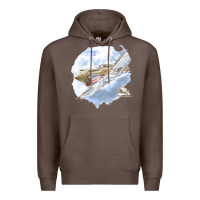 Coffee 40 flying tigers Premium Hoodie - artisFamous