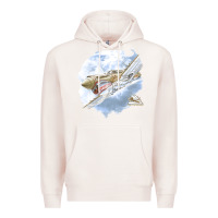 Pale Pink 40 flying tigers Premium Hoodie - artisFamous