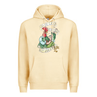 Pina Colada alan a dale rooster  oo de lally golly what a day tattoo watercolor pa Premium Hoodie - artisFamous