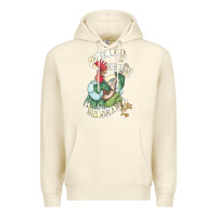 Sandshell alan a dale rooster  oo de lally golly what a day tattoo watercolor pa Premium Hoodie - artisFamous