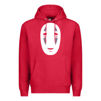 Cardinal no face spirited away women's Premium Hoodie - artisFamous