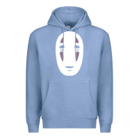 Colony Blue no face spirited away women's Premium Hoodie - artisFamous