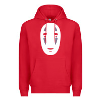 Red no face spirited away women's Premium Hoodie - artisFamous