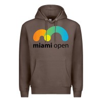 Coffee MIAMI OPEN Premium Hoodie - artisFamous