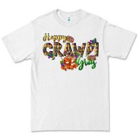 White Happy crawdi Gras Premium Tee - LillyAllenDesigns