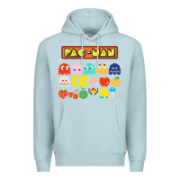 Blue Mist 80s pacman ghosts video games Premium Hoodie - artisFamous