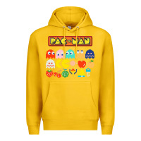 Lemon 80s pacman ghosts video games Premium Hoodie - artisFamous