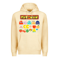 Pina Colada 80s pacman ghosts video games Premium Hoodie - artisFamous