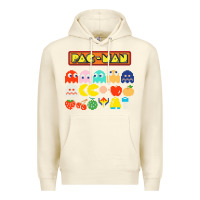 Sandshell 80s pacman ghosts video games Premium Hoodie - artisFamous