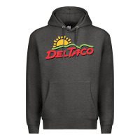 Charcoal Heather del taco (retro) Premium Hoodie - artisFamous