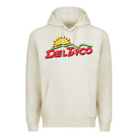 Oatmeal Heather del taco (retro) Premium Hoodie - artisFamous