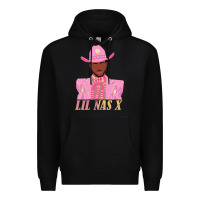 Black lil nas x 2 Premium Hoodie - artisFamous