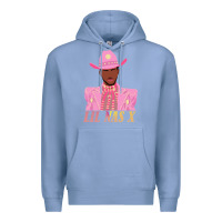 Colony Blue lil nas x 2 Premium Hoodie - artisFamous