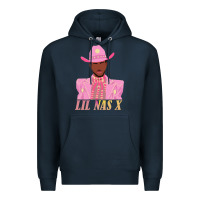 Navy lil nas x 2 Premium Hoodie - artisFamous