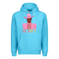 Ocean Blue lil nas x 2 Premium Hoodie - artisFamous