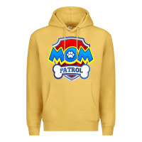 Antique Gold funny mom patrol  funny dog mom gift birthday party t shirt Premium Hoodie - artisFamous