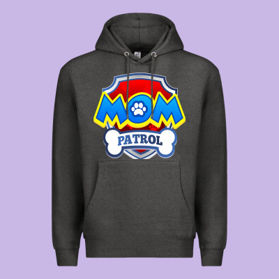 Funny Mom Patrol  Funny Dog Mom Gift Birthday Party T Shirt Premium Hoodie Designed By Artisfamous