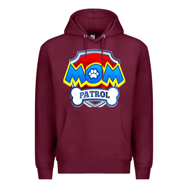 Funny Mom Patrol  Funny Dog Mom Gift Birthday Party T Shirt Premium Hoodie by artisFamous | Teevron