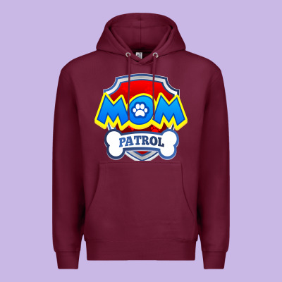 Funny Mom Patrol  Funny Dog Mom Gift Birthday Party T Shirt Premium Hoodie Designed By Artisfamous