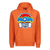 Carrot funny mom patrol  funny dog mom gift birthday party t shirt Premium Hoodie - artisFamous