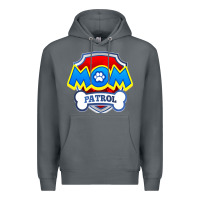 Rock funny mom patrol  funny dog mom gift birthday party t shirt Premium Hoodie - artisFamous