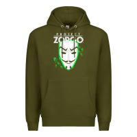 Army Green funny spy gaming ninjas tee game wild with clay style t shirt Premium Hoodie - artisFamous