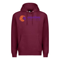 Burgundy hawaiian airlines Premium Hoodie - artisFamous