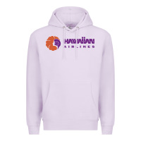 Lilac hawaiian airlines Premium Hoodie - artisFamous