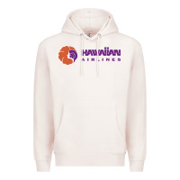 Pale Pink hawaiian airlines Premium Hoodie - artisFamous
