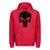 Cardinal the punisher skull black Premium Hoodie - artisFamous