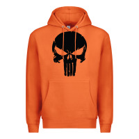 Carrot the punisher skull black Premium Hoodie - artisFamous